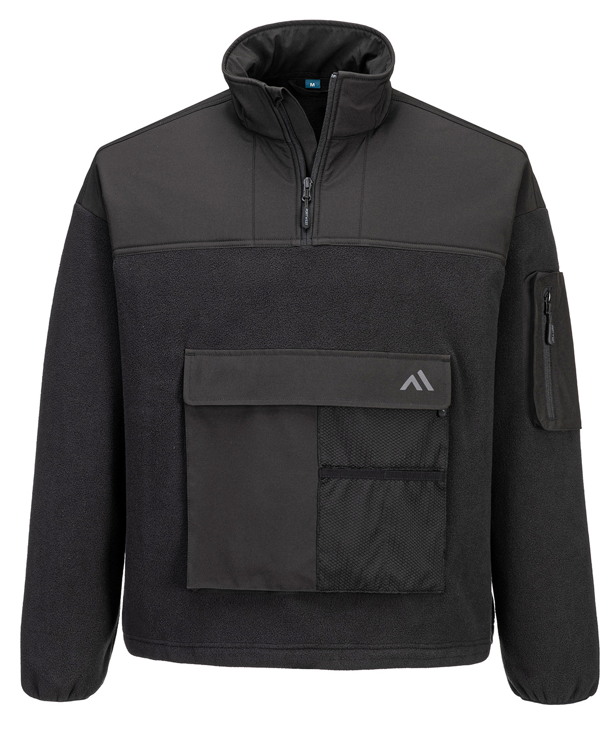 PW542_Black_FT KX3 Sport ¼-zip fleece (KX378) - Image 1