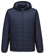 Professional hooded insulated baffle jacket (S608) - Image 3