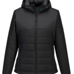 Women’s professional hooded insulated baffle jacket (S613)