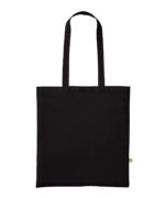 Organic cotton shopper long handle