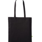 Premium organic canvas shopper long handle
