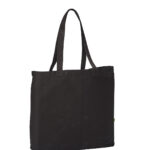 Organic canvas ‘flat base’ landscape shopper