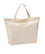 Elba organic canvas premium zip tote - Image 2