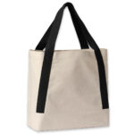 Dakota recycled contrast strap tote