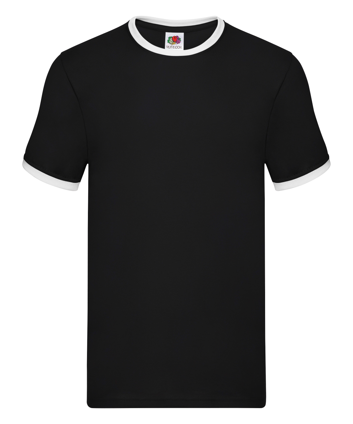 SS168_Black_White_FT Ringer T - Image 1