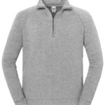 Iconic premium zip-neck sweat