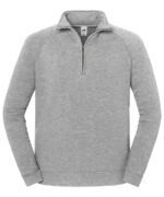 Iconic premium zip-neck sweat