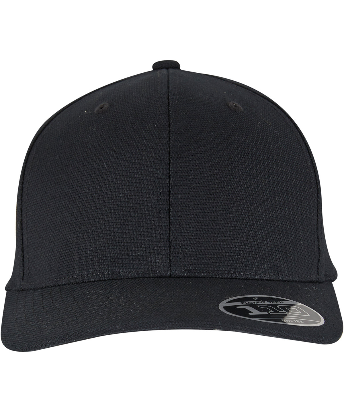 YP264_Black_FT 110 Flexfit curved snapback (9293) - Image 1