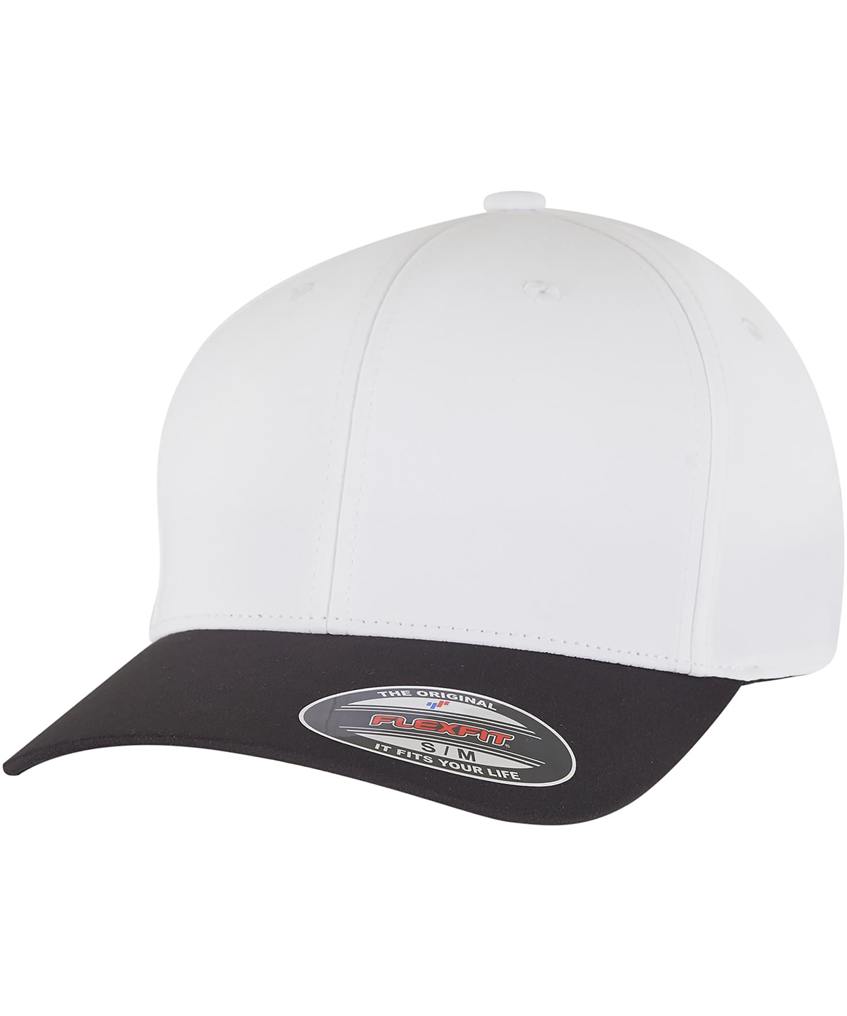 YP267_Black_White_FT Flexfit Tech water-repellent cap (9295) - Image 1