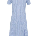 Thorn Grove Zip Front Checked Dress 913104A
