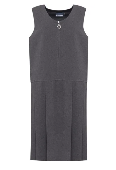 913704C-.png Pinafore Grey Dress 913704c - Image 1