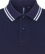 Women's classic fit tipped polo - Image 3