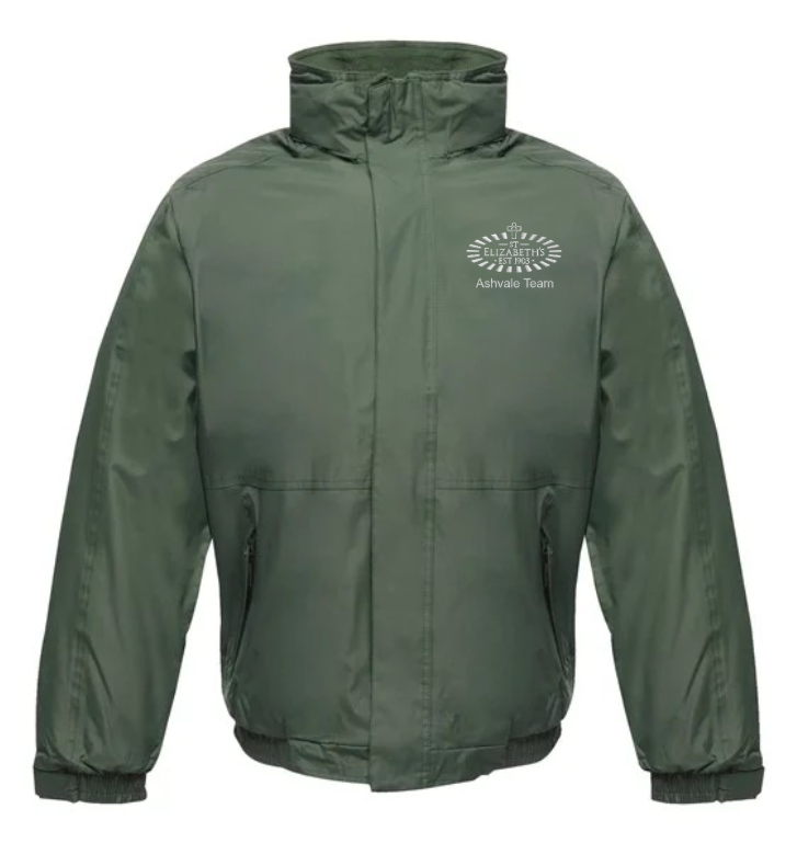ASH-VALE-RG045.png St. Elizabeth’s – Ashvale Team – RG045 Jacket – Bottle Green***Non Returnable - Image 1