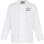 St. Elizabeth’s – CATERING TEAM – PR665 L/S Chef's Jacket–White***Non Returnable