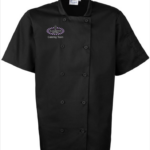 St. Elizabeth’s – CATERING TEAM – PR656 S/S Chef's Jacket– Black ***Non Returnable