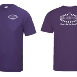 St. Elizabeth’s – LIVE LIFE TEAM – JC001 Cool T-shirts - Purple***Non Returnable