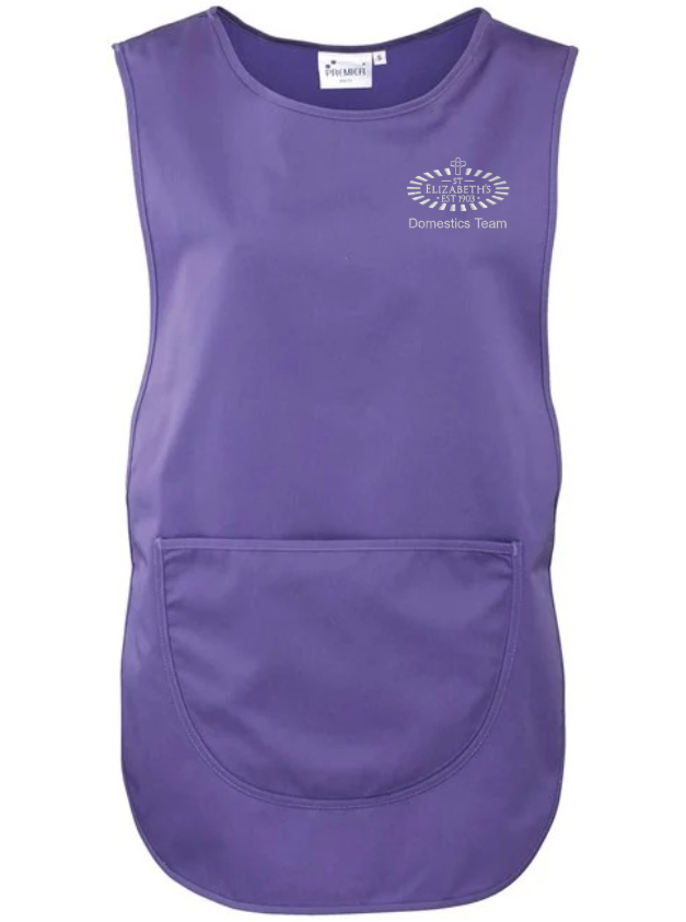 Domestics-Team-Tabard.png St. Elizabeth’s – DOMESTIC TEAM – PR171 Tabard - Purple***Non Returnable - Image 1