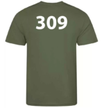 309 SAWBRIDGEWORTH SQUADRON -  JC001 COOL T– EARTHY GREEN *NON REFUNDABLE - Image 2