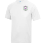STEBBINS TENNIS - JC001 UNISEX COOL T –  WHITE *NON REFUNDABLE