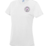 STEBBINS TENNIS - JC005 WOMEN'S COOL T-SHIRT –  WHITE *NON REFUNDABLE
