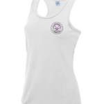 STEBBINS TENNIS - JC015 WOMEN'S Cool VEST  –  WHITE *NON REFUNDABLE