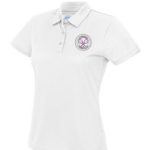 STEBBINS TENNIS - JC045 WOMEN'S Cool polo  –  WHITE *NON REFUNDABLE