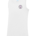STEBBINS TENNIS - JC07J KIDS Cool VEST  –  WHITE *NON REFUNDABLE