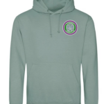 STEBBINS TENNIS - JH001 UNISEX HOODIE  –  DUSTY GREEN - *NON REFUNDABLE