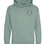 STEBBINS TENNIS - JH01J KIDS HOODIE  –  DUSTY GREEN - *NON REFUNDABLE