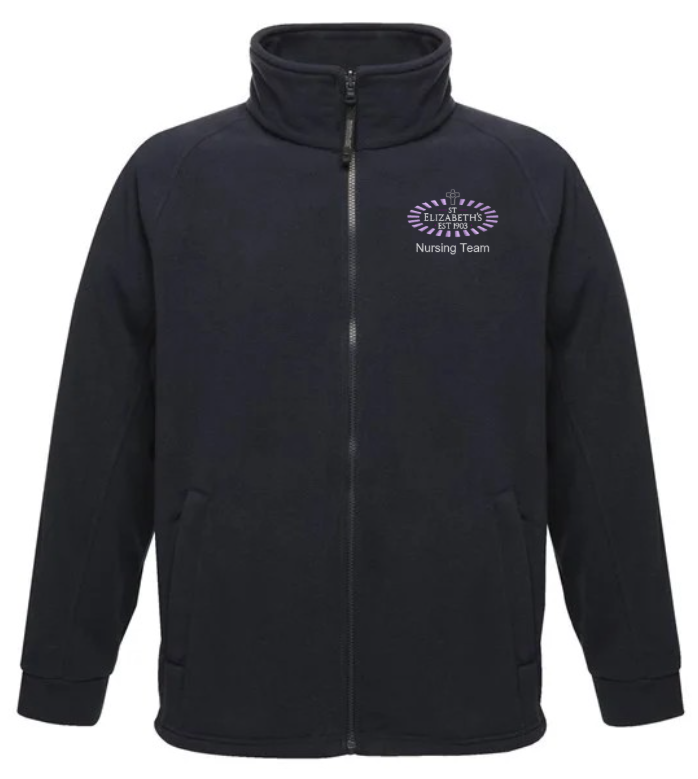 Nursing-Team-Fleece.png St. Elizabeth’s – NURSING TEAM – RG122 Fleece – Navy ***Non Returnable - Image 1