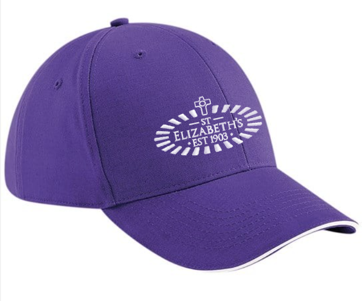 Purple-cap.png St. Elizabeth’s – BC020 CAP – Purple***Non Returnable - Image 1