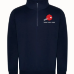HRC Table Tennis Club -RX305 Pro 1/4 neck zip sweatshirt