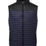 Domain two-tone gilet