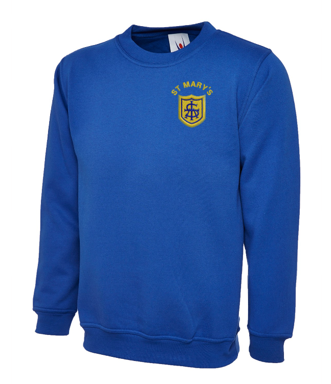 UC202-WITH-LOGO-.png St. Mary's Sweatshirt - UC202 - Image 1