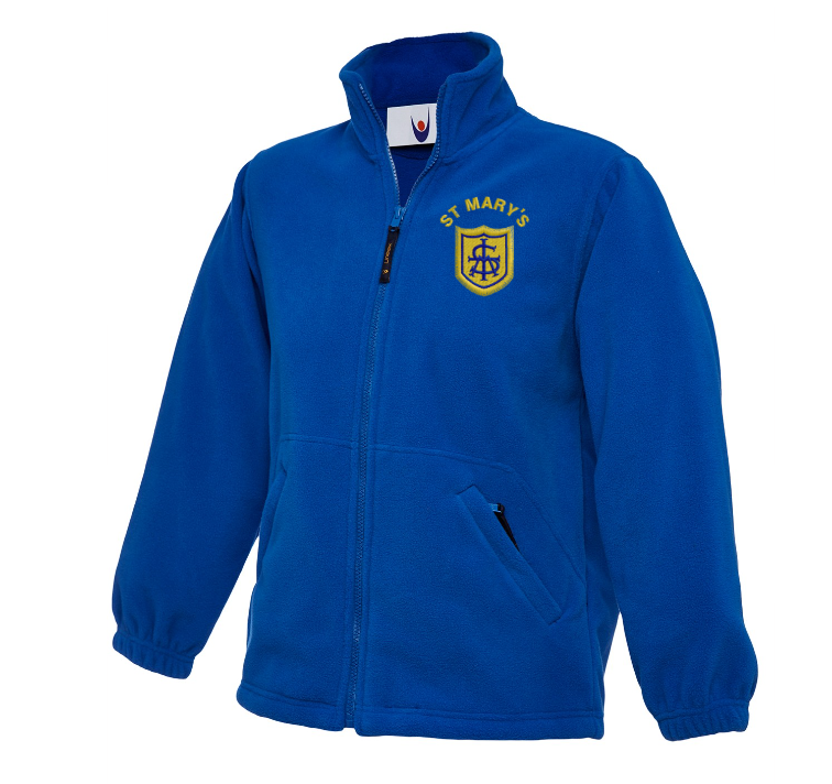 UC603-WITH-LOGO-.png St. Mary's Fleece UC603 - Image 1