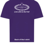 St. Elizabeth’s – LIVE LIFE TEAM – RX151 T-Shirt - Purple***Non Returnable