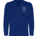 St. Andrew's Knitted V Neck Jumpers - VNA