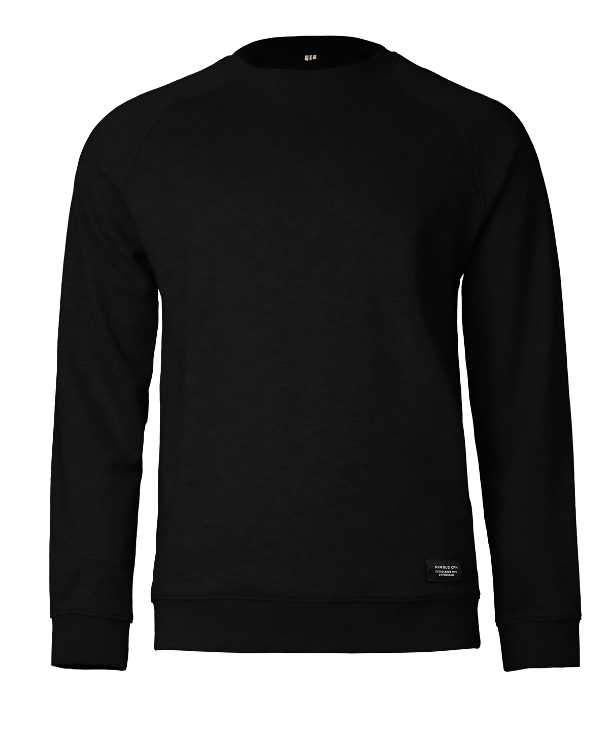 N141M_Black_FT Georgetown – timeless luxury crewneck - Image 1