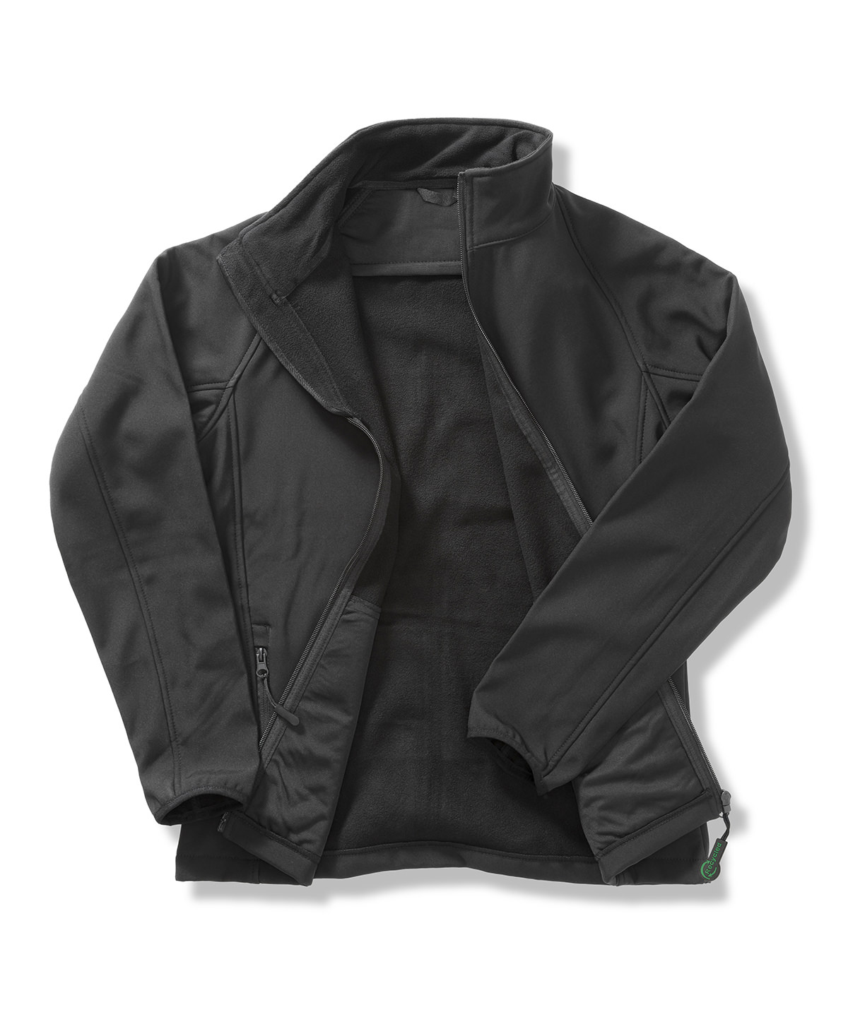 R231F_Black_Black_FT Women's Core printable softshell jacket - Image 1