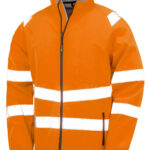 Recycled 2-layer printable safety softshell