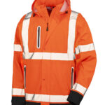 Heavy-duty prism PU safe and dry jacket with recycled backing