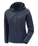 Women’s recycled 3-layer printable hooded softshell - Image 2