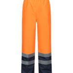 Pro hi-vis insulated overtrousers