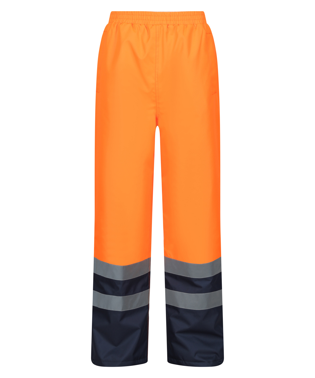 RG468_Orange_Navy_FT Pro hi-vis insulated overtrousers - Image 1