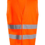 Pro hi-vis two-band easy print vest