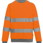 Hi-vis Pro contrast crew neck sweatshirt