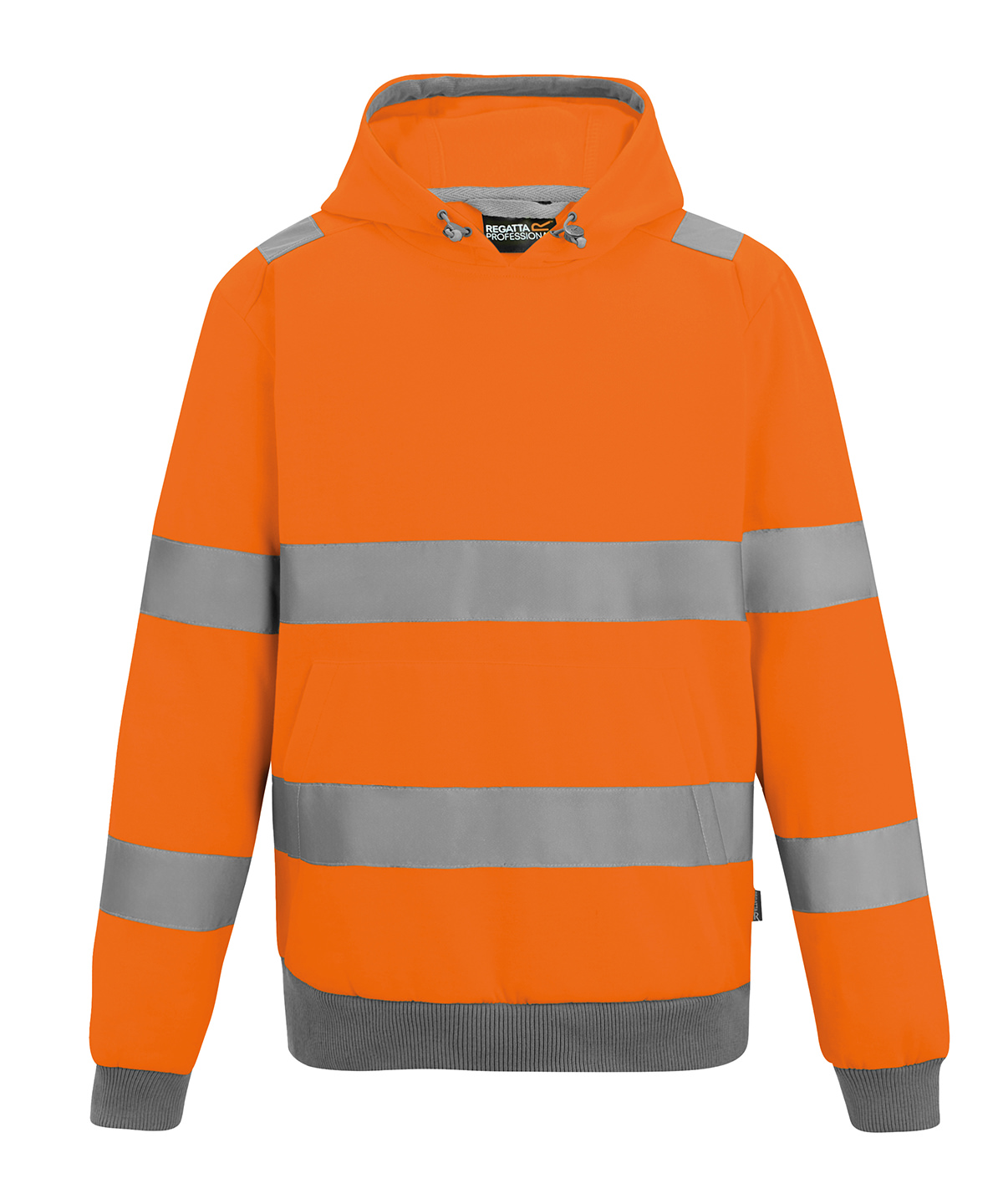 RG488_Orange_FT Hi-Vis Pro contract hoodie - Image 1