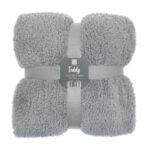 The Ribbon teddy bear fabric throw