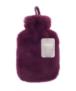 Super luxury faux fur hot water bottle and cover - Image 4