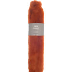 Super luxury faux fur long hot water bottle and cover
